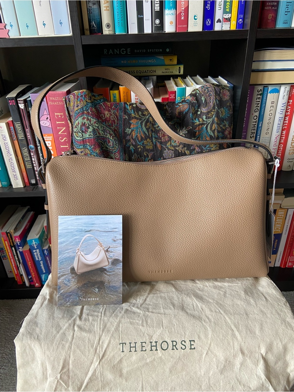 The Horse Lottie Bag in Taupe - NWT!